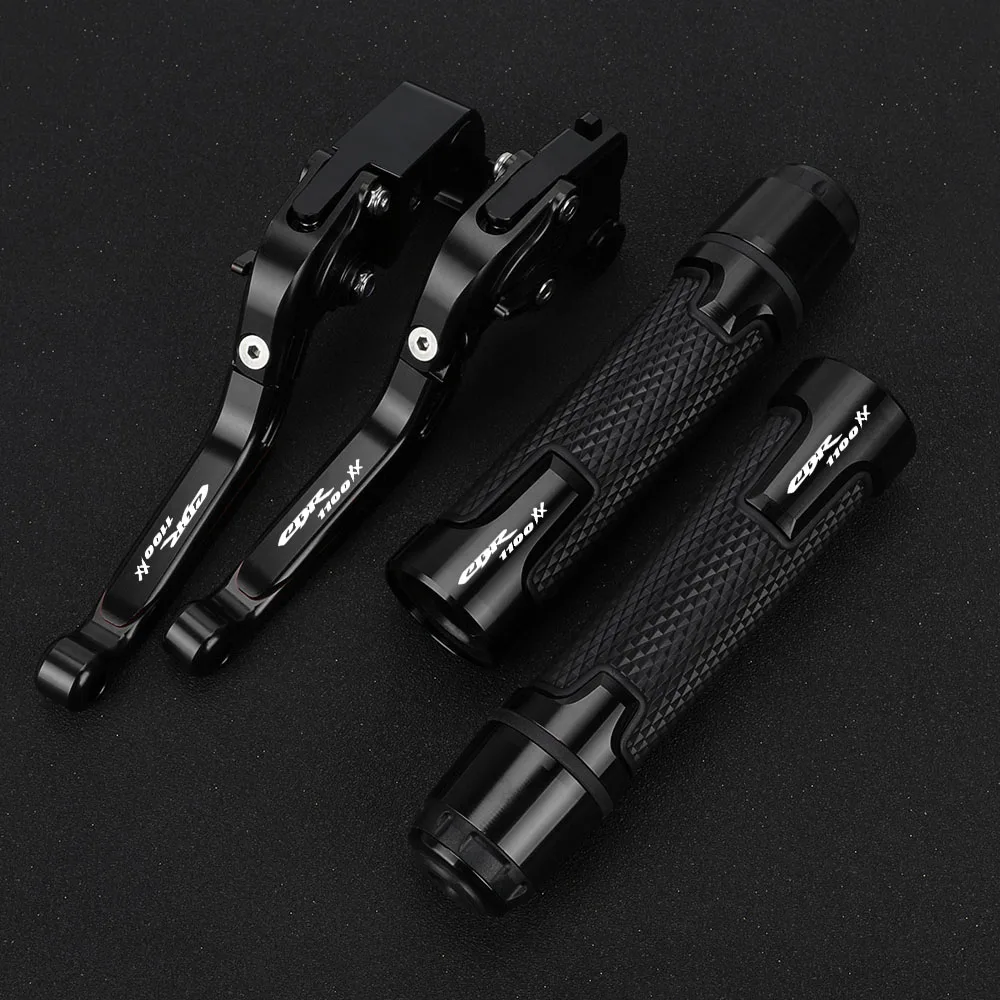 Motorcycle Adjustable Brake Clutch Levers & Handle Handlebar grips For Honda CBR1100XX CBR 1100XX 1100 XX 1997-2007 2006 2005