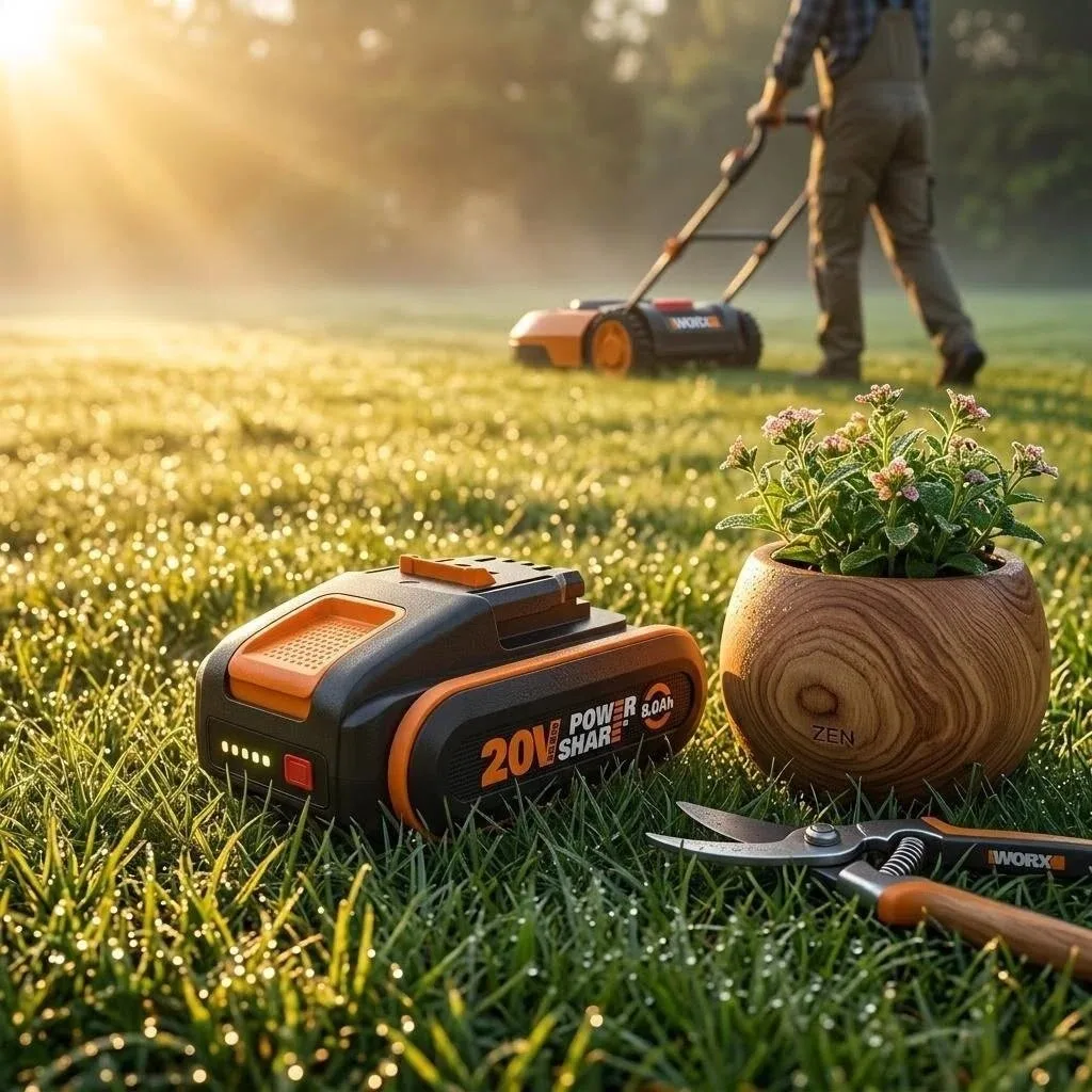 

Сменный литий-ионный аккумулятор WORX 20В 6.0Ач 8.0Ач WA3014 WA3551 для беспроводных электроинструментов WG630 WG629, аккумулятор 18650