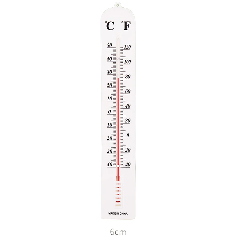 Wall Mount Digital Thermohygrometer for Indoor Outdoor Environments with Large Display and Accurate Readings Full Ranges