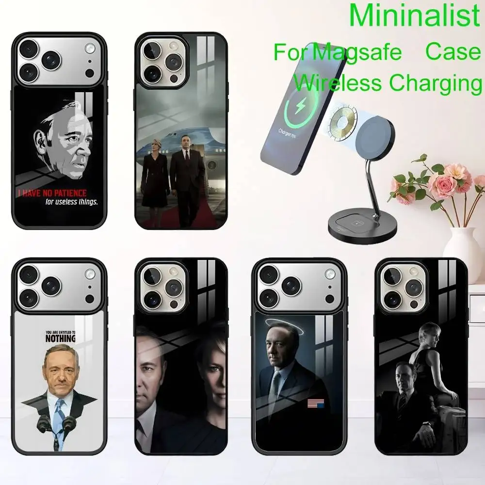 

H-House HOC Of C-Cards Phone Case For iPhone17,16,15,14,13 Plus,Pro Max Magnetic For Magsafe Wireless Charging