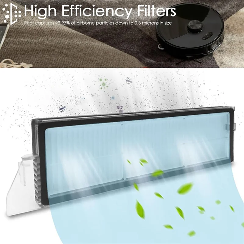 ABUS-สําหรับ Roborock S8 Maxv Ultra เครื่องดูดฝุ่นหุ่นยนต์หลักแปรงด้านข้างตัวกรอง Hepa Mop ผ้าฝุ่นเปลี่ยนชิ้นส่วน