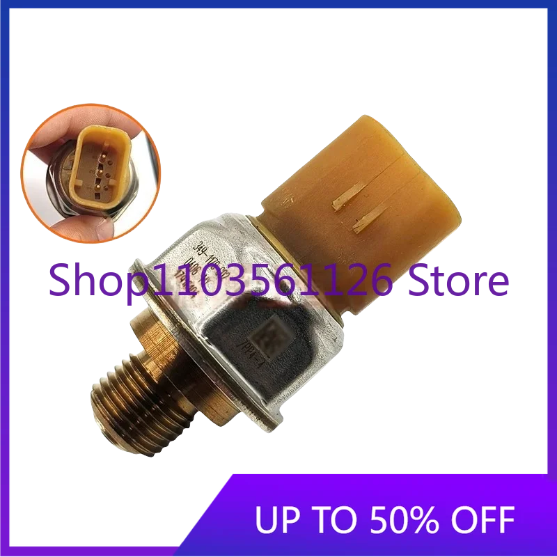 Brand New Excavator High Pressure Common Rail Pressure Sensor Compatible with 325D 329 330C C7 Part Number 349-1178