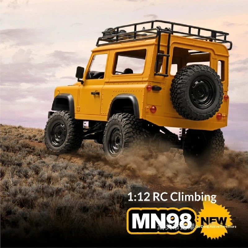 

MN99SDefender 1:12 4WD Remote Control RC Crawler Truck Modifiable Off Road Racing Vehicle For Outdoor RC Enthusiasts