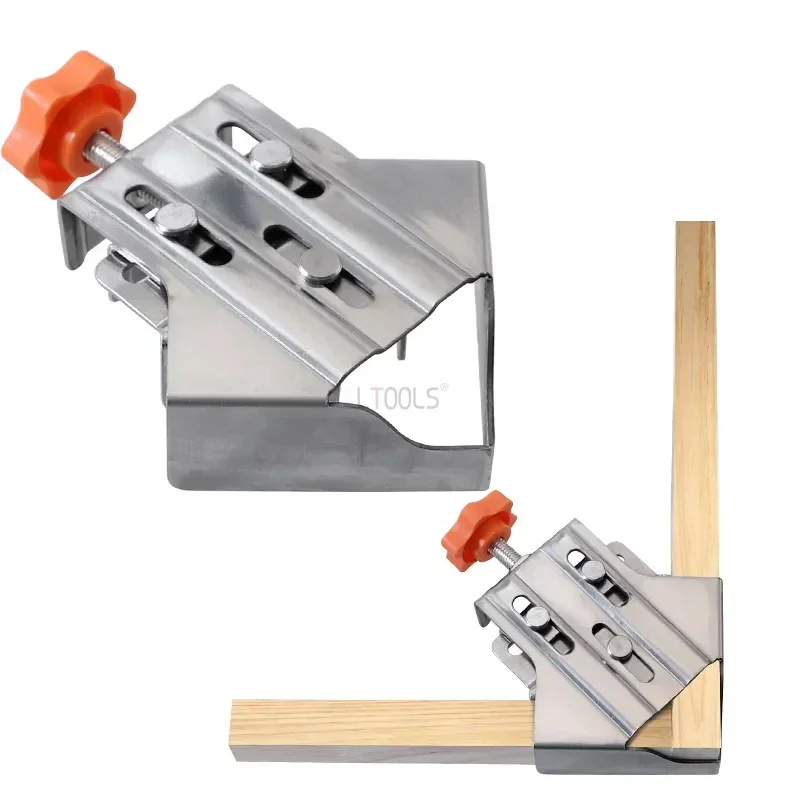 

New Woodwork Clamp Carpenter Right Angle Clamp 90 Degree Right Angle Clamp Fixing Clips Woodworking Angle Clamps Tool Fixture