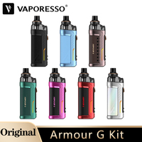 Original Vaporesso Armour G Kit 80W 3000mAh Battery 5ml Pod 0.2ohm/0.4ohm GTX Coil Vape DTL E Cigarette Vaporizer