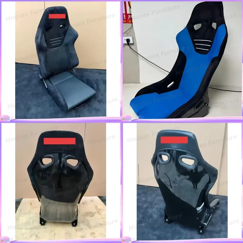 210 Universal Racing Seat Bucket Style Sport Car Seat Adjustable Recliner for Drifting Simulator VR Gaming Chair Comfortable