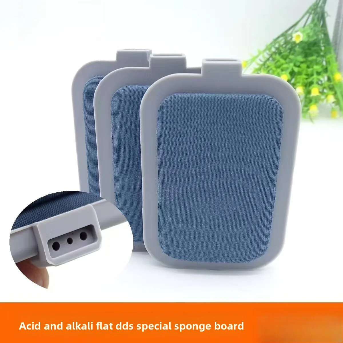 

Pair of Three-hole Heating Sponge Silicone Electrode Plate Universal Thermoelectric Physiotherapy Massage Board Electrotherapy