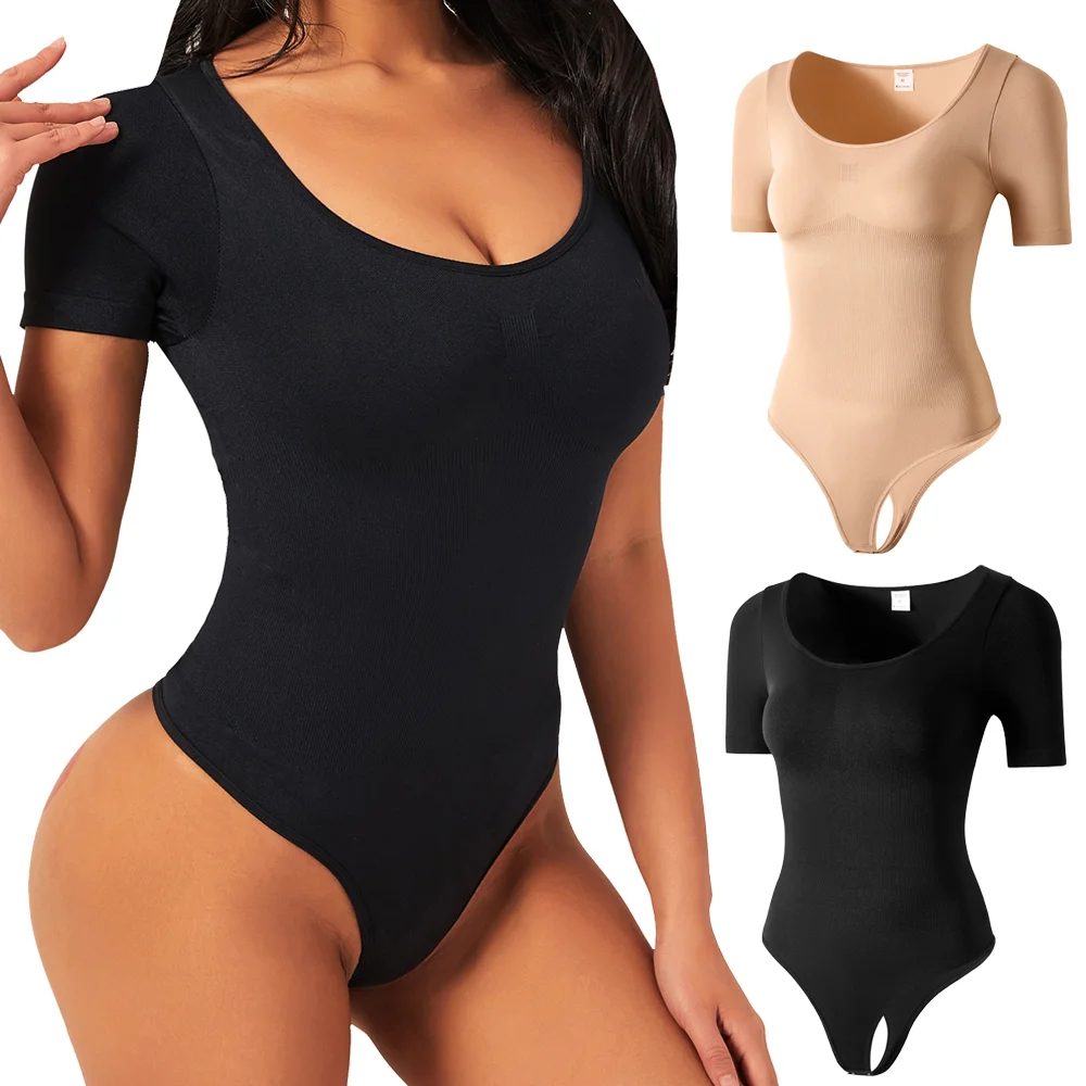 Femmes Sexy minceur corps Shaper Body taille formateur bout à bout culotte ventre contrôle Lingerie Shapewear string sous-vêtements