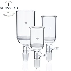 1 sztuk/partia 30 ml/60 ml/100 ml/250 ml/500 ml/1000 ml 24 # Lab Glass Buchner lejek z filtrem, piasek rdzeń lejek z filtrem G3 grube filtry