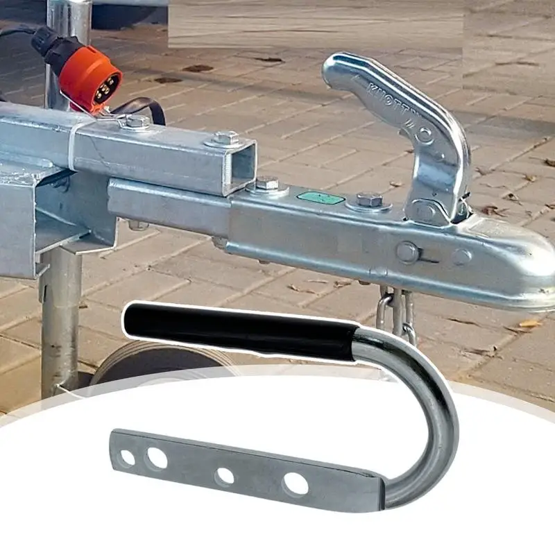 Trailer Coupler Handle Coupler Grip Ergonomic Grip Rust-Resistant Coupling Connector For Easy Lifting And Securing