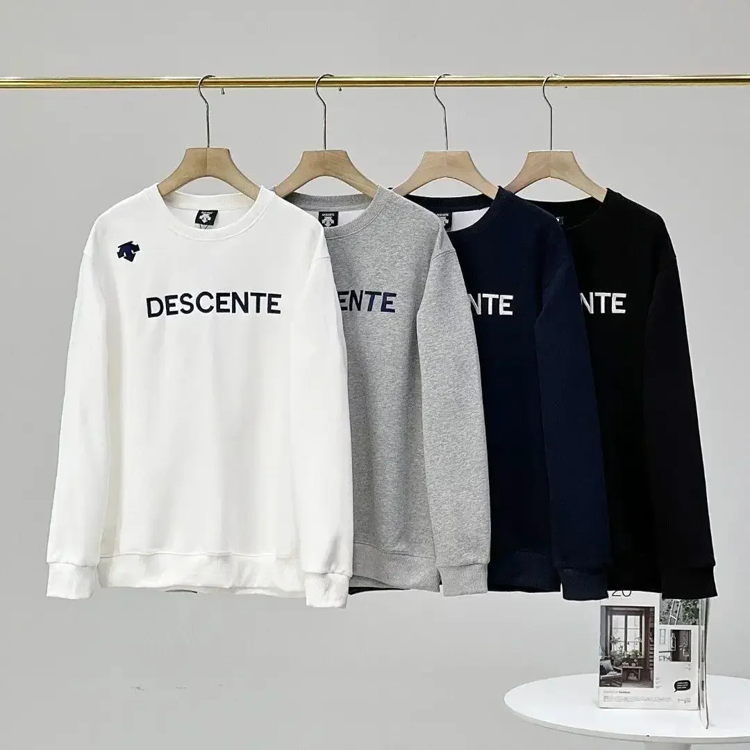 Du's New DG Graffiti Printing Women's Light Luxury Letters Autumn and Winter Trendy Brand Unisex Versatile Trendy Sweater