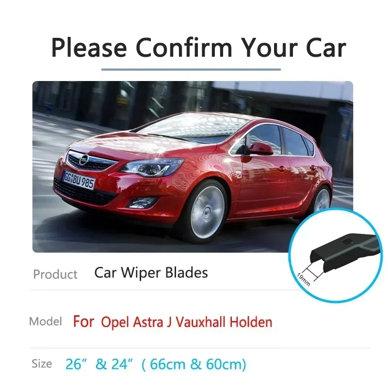 

For Opel Astra J P10 2010 2011 2012 2013 2014 2015 Vauxhall Holden Windscreen Windshield Accessories Auto Car Front Wiper Blade