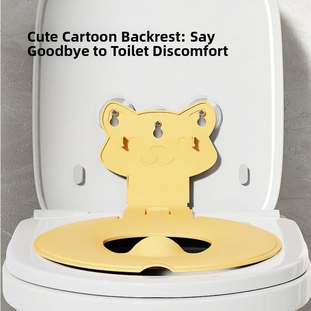 Universal Folding Potty Seat Suction Cup Fixation Waterproof Portable Toilet Seat Cute Adjustable Toilet Seat Cushion Ring Daily