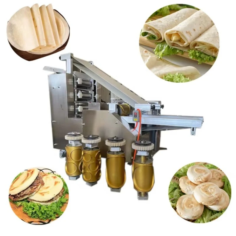 

Food Grade Stainless Steel High Productivity Commercial Automatic Tortilla Maker