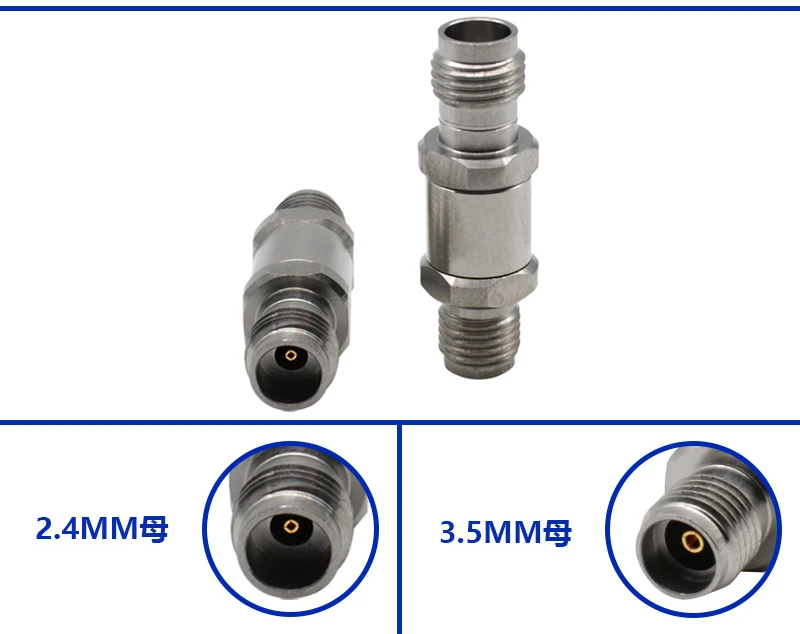 Adaptateur d'ondes millimétriques, test de précision, niveau, 2.4mm, 600 à 3.5mm, 2.4, 3.5