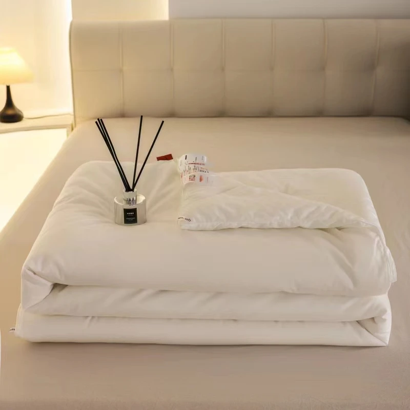 

Мягкое хлопковое одеяло Thiened, осенне-зимнее отопление, волокно для хранения энергии, прочный полиэстер, девять отверстий, наполненное волокном, все сезоны