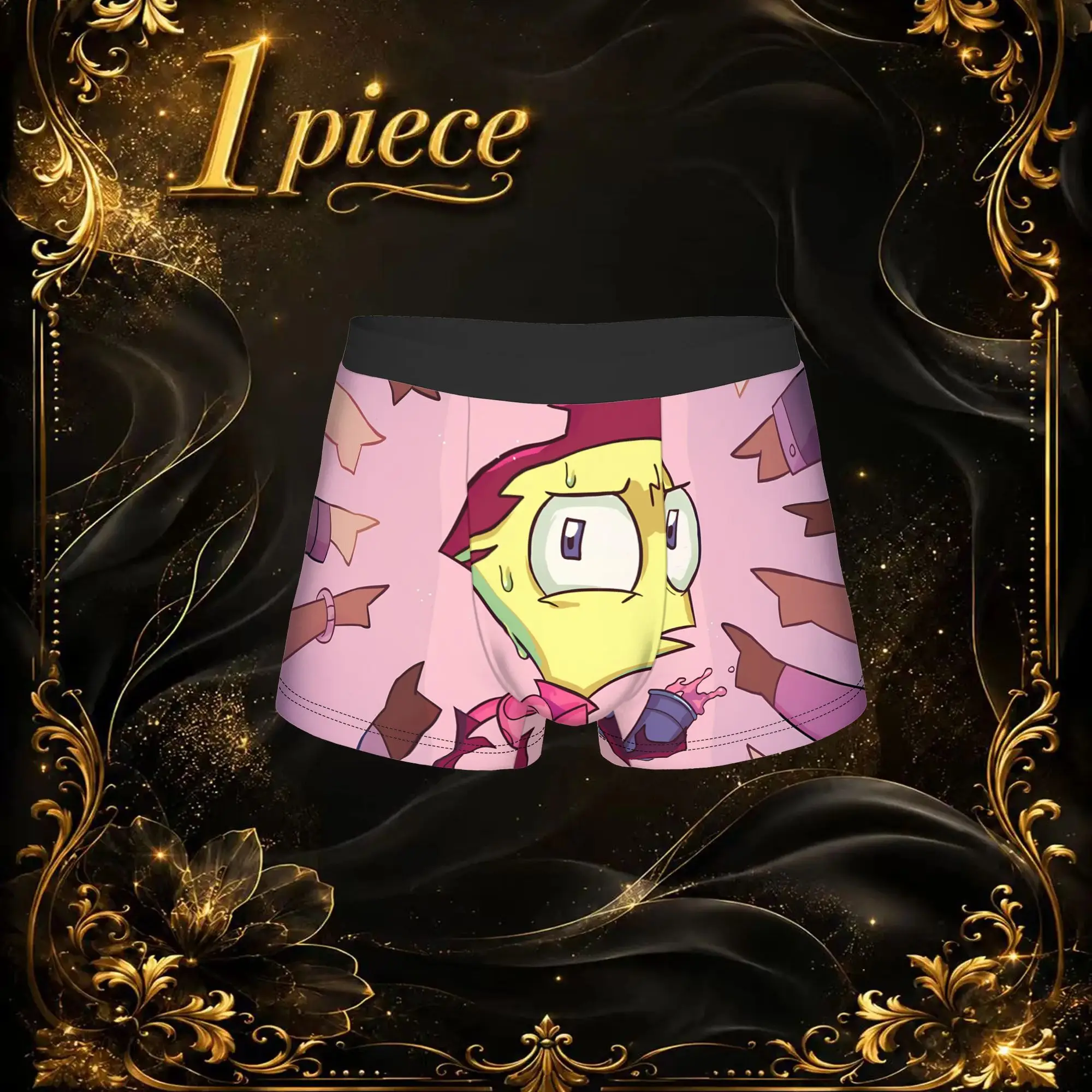 1pc Popular Invader Zim Anime boxers  Novelty Panties Men's Underwear Comfortable Shorts Boxer Briefs