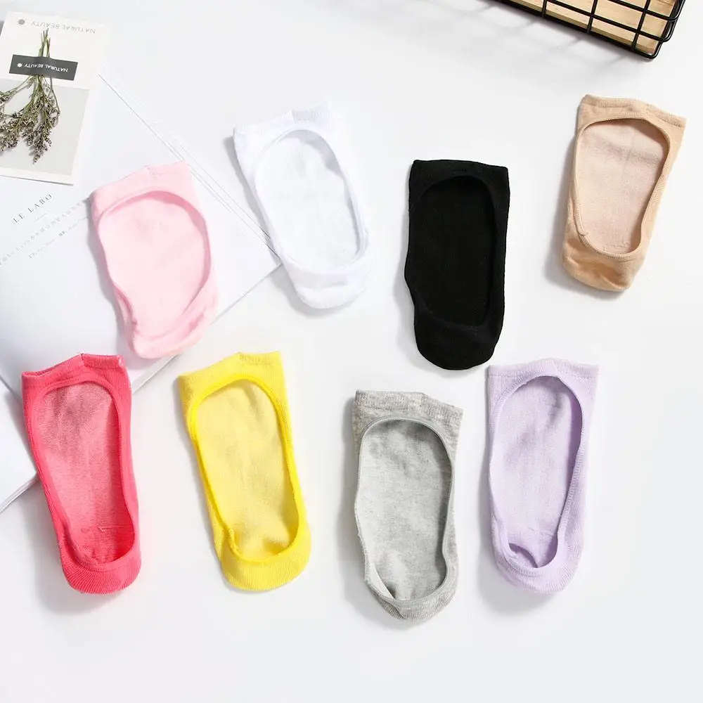 und sommerlicher Stil, weiche Baumwolle, rutschfeste Knöchel-Peep-Toe-Strumpfwaren, offene Zehen-Stealth-Socken, Bootssocken, rutschfeste Socken, niedrig geschnittene Socken
