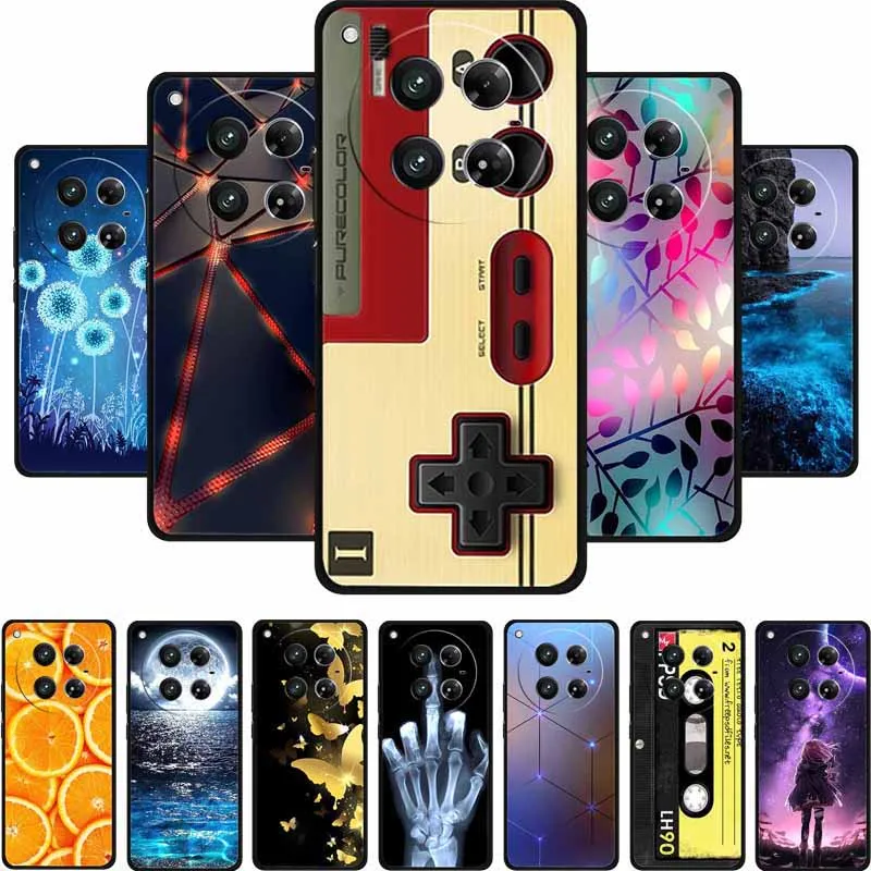For Infinix Zero 40 4G Phone Case Zero40 Coque Black Silicone Soft Back Cover For Infinix Zero 40 5G Case 6.78
