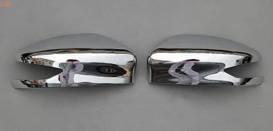 For Nissan Tiida 2011-2019 High-quality ABS Chrome Rearview mirror cover Anti-Rub protection Decoration Car styling