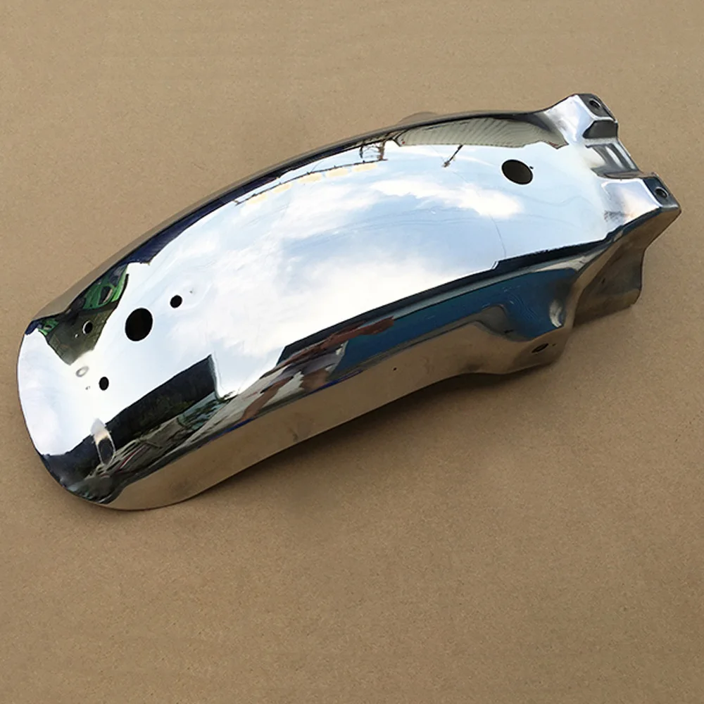 Motorcycle Mudguard for Honda Sundiro Qianjiang CM125 SDH125 V-MAN Custom Chopper Bike Chrome Metal Mud Guard Wheel Fender Cover