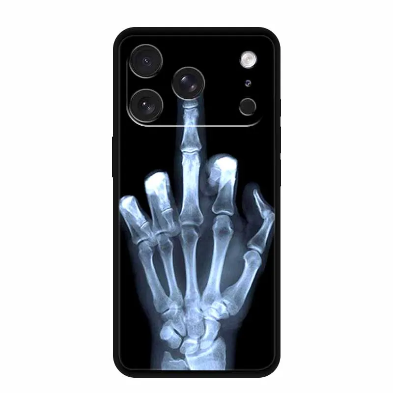 For iPhone 18 Pro Max 5G Case Soft Silicone Cool Wolf Shockproof Cover for iPhone18 Pro TPU Lion Protector Fundas New Phone Bag