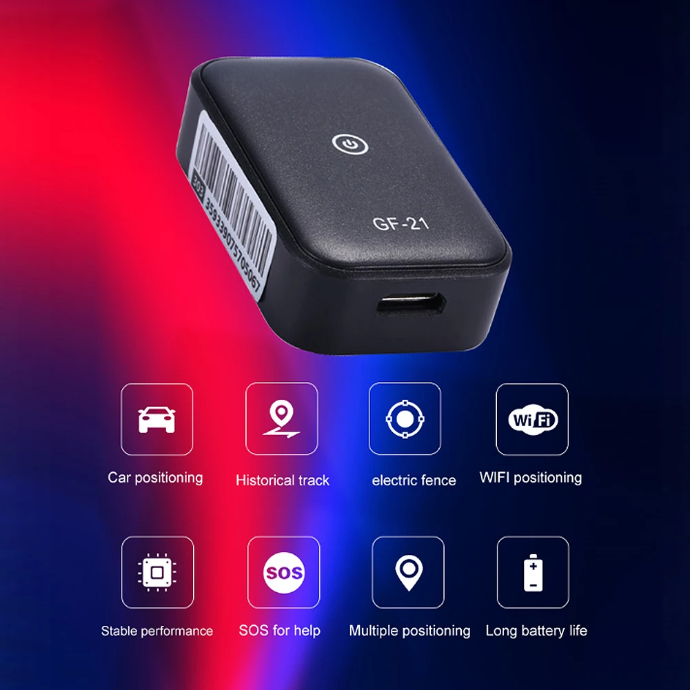 GF 07 09 21 22 Car Tracker Vehicle Truck GPS Locator Anti-Lost Recording Tracking Device Can Voice Control Phone Wifi LBS