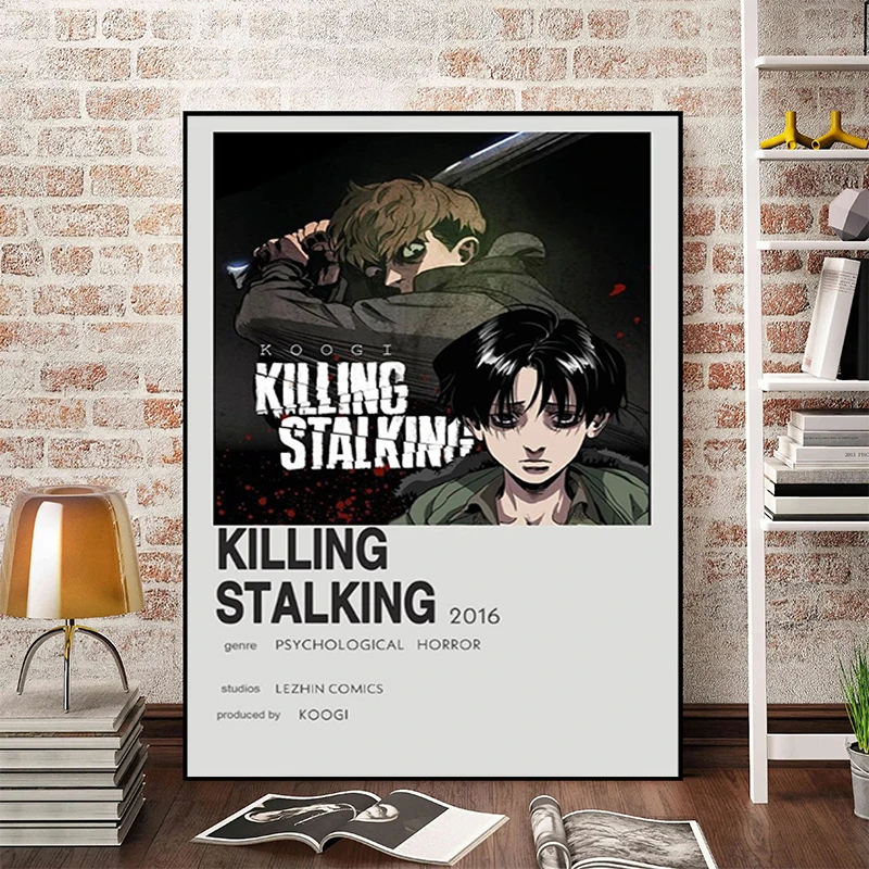 K-Killing S-Stalking Decoration Home Decorations Posters for Wall Art Canvas Painting Interior Paintings Poster Anime Room Decor