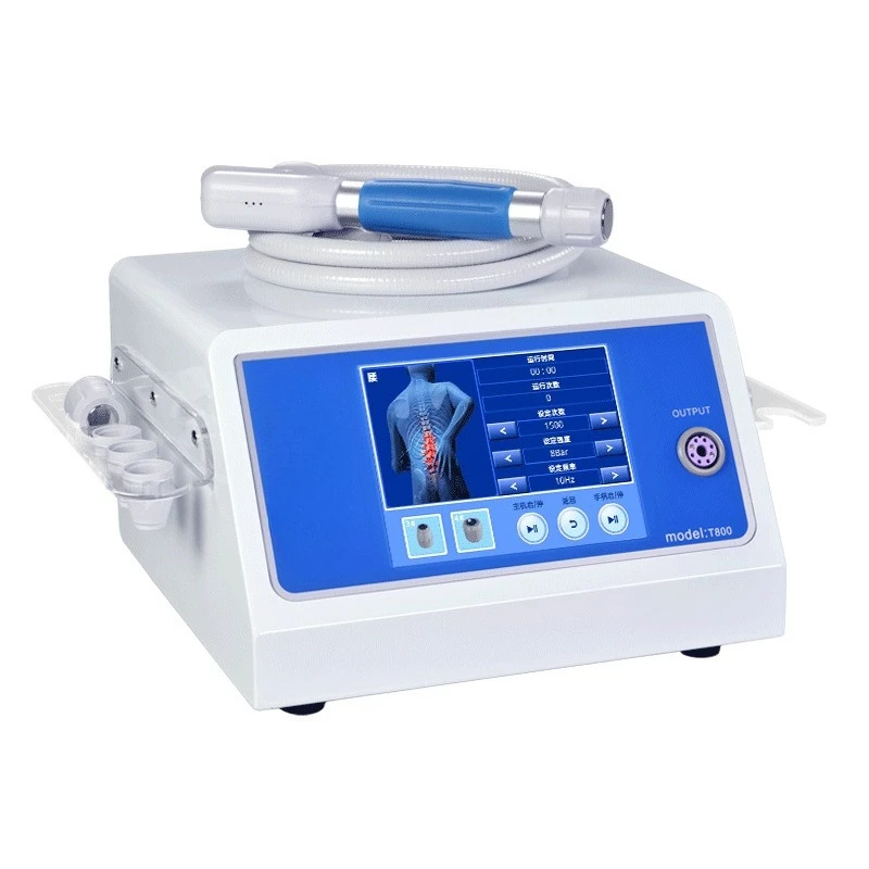 Ballistic external pneumatic shock wave physiotherapy instrument, new professional desktop massage instrument