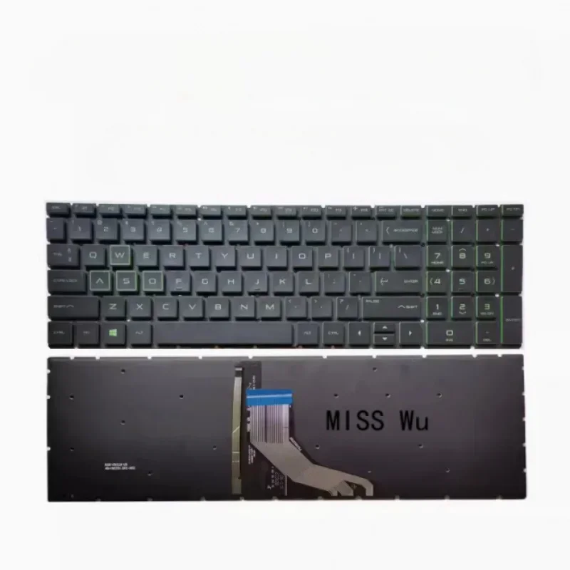 New genuine laptop rreplacement keyboard compatible for HP Zhan 99 G1 C134 ZBook 15v G5 15s-dy 15s-du 15s-dr