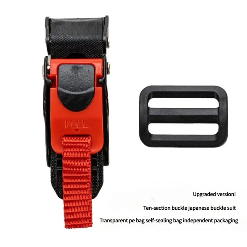 

02DE ABS Helmets Closure Chin Strap Adapter Position Adjustable Fit Instantly Lock System Suitable for Most Headwear