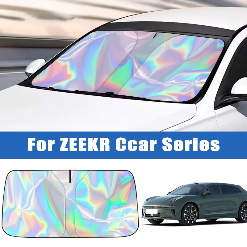 

For ZEEKR 001 007 009 X 7X 8X Car Windshield Sunshade Cover Front Window Sun Shade Visor Car Interior Accessories UV Protection