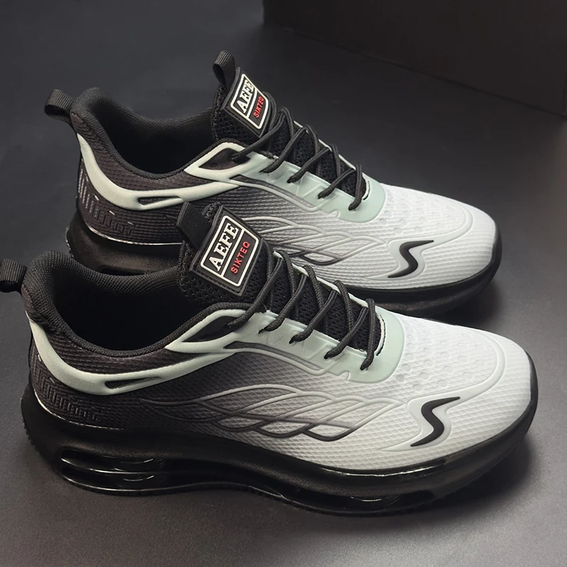 

Mens Running Shoes 2025 New Outdoor Breathable Leisure Fashion Mesh Sneakers Outdoor Sports Trendy Tennis Shoes for Men
