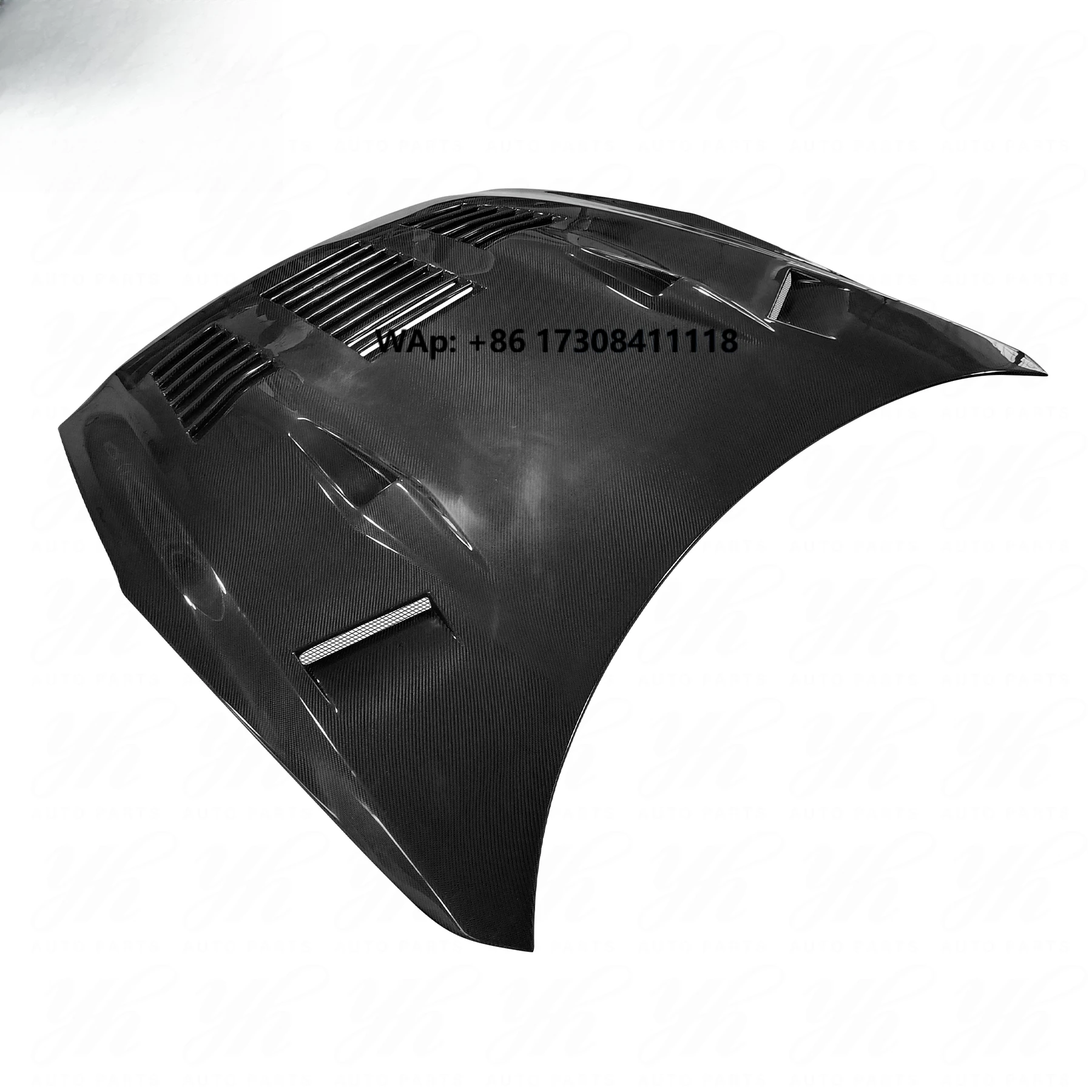 

Car Carbon Fiber Hood Bonnet CF Fit for 2008-2014 Skyline R35 GTR GT-R CBA DBA GTII Style
