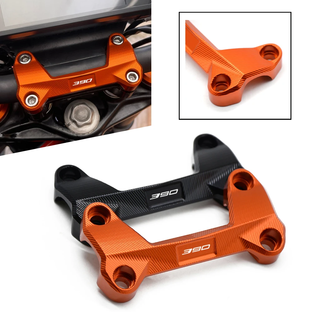 

For Duke 125 200 250 390 Duke 2011-2023 Handle Bar Handlebar Risers Top Cover Clamp 125Duke 200Duke 250Duke 390Duke Accessories