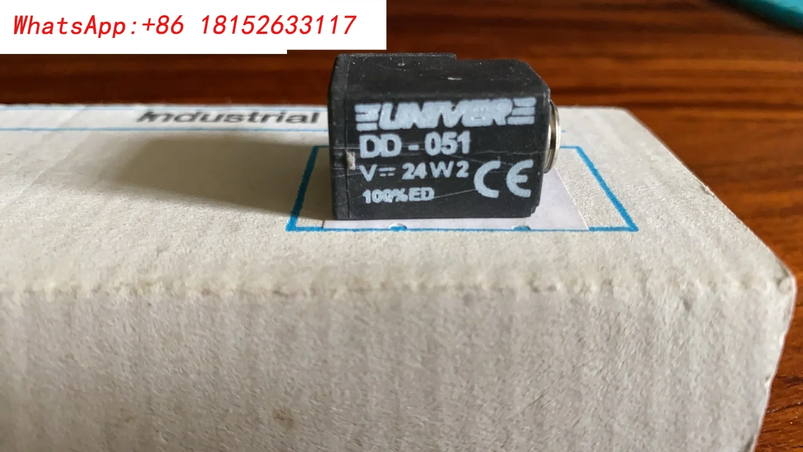 Bobina de válvula electromagnética DD-051 V24W2