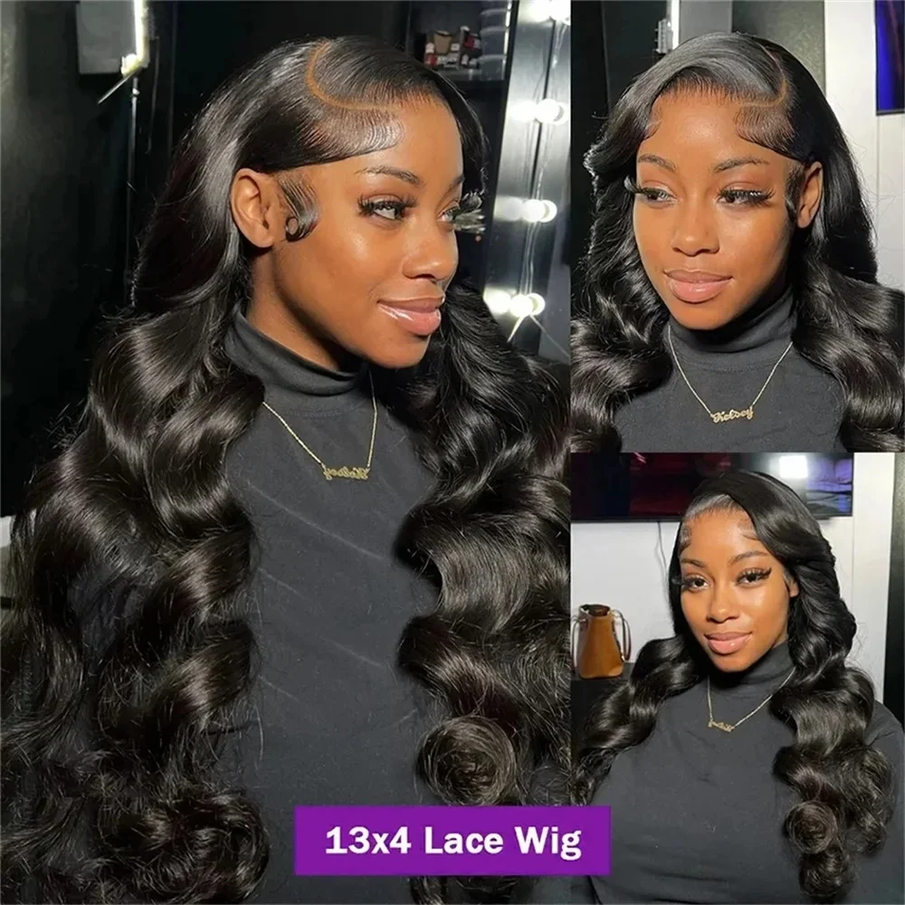 30 inch Body Wave Lace Front Pruiken Echt haar 180% Dichtheid Frontale Pruiken Echt haar Pruiken voor Vrouwen 13x4 13x6 HD Lace Front Pruiken