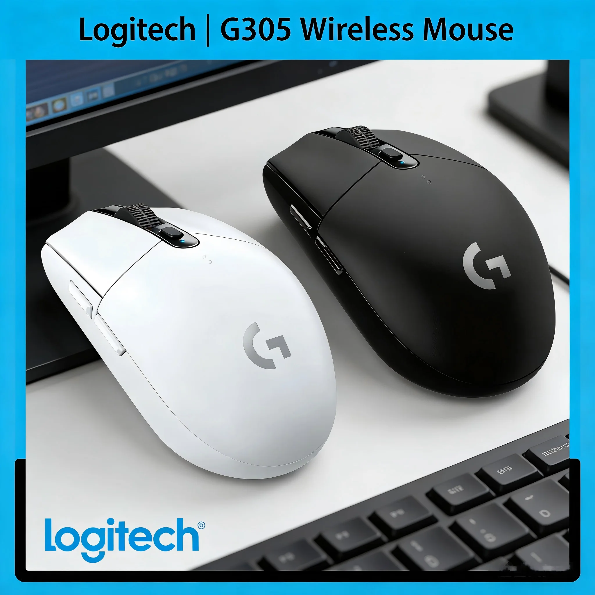 

Logitech G304/G305/M750/M650/M650L LIGHTSPEED, HERO 12K, 12,000 DPI, 6 Buttons, 250h, Green