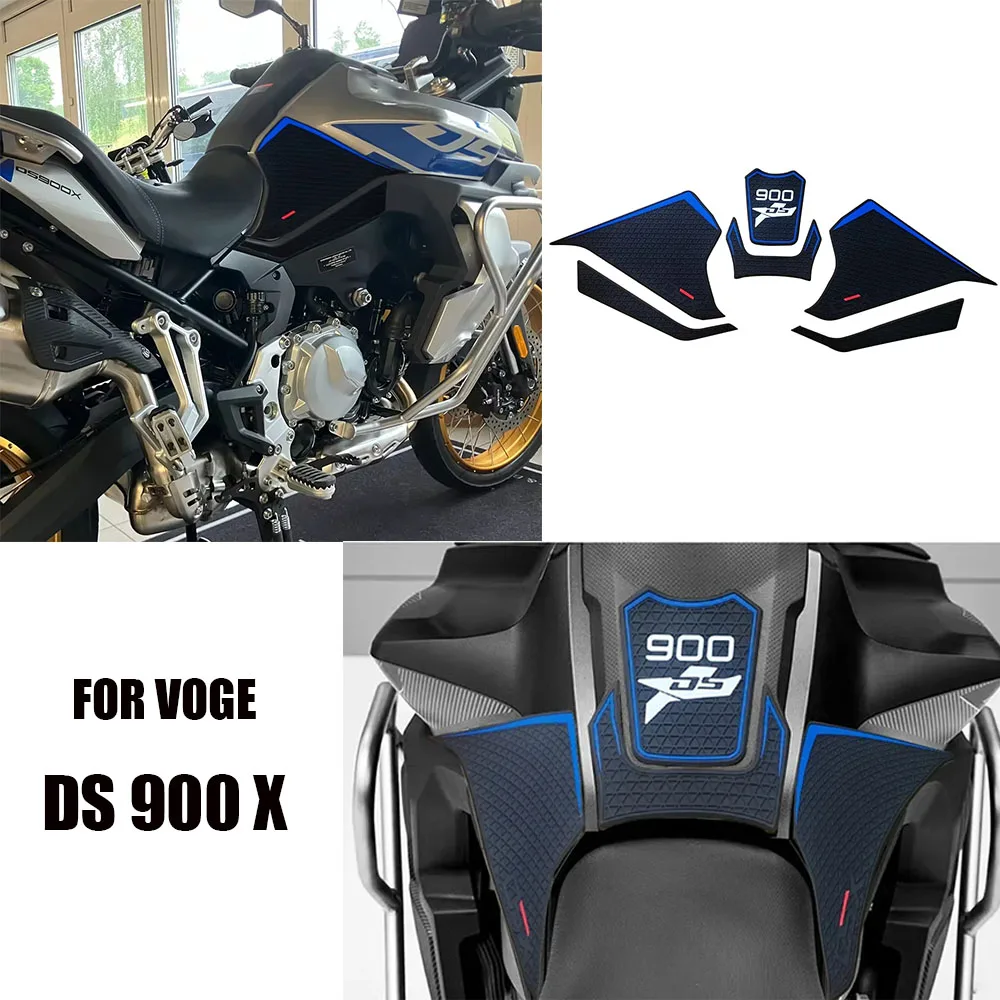 

FOR Loncin VOGE DS 900 X Motorcycle Rubber Tank Pad DSX900 900 DSX Knee Grip Pad DSX Anti-slip Sticker 2024 DS900X Accessories