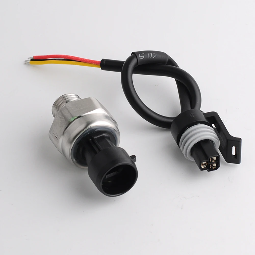 0-0.5Mpa Pressure Transducer Sensor Low Pressure Air Compressor Transmitter Pressure G1/4 DC 5V For Oil Fuel Gas Water Air