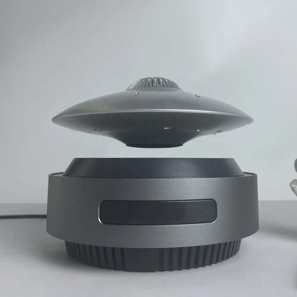 Super Cool Magnetic Levitating Speaker UFO Auto-Lift Floating Speaker HCNT Factory Price Creative Business Christmas Gift