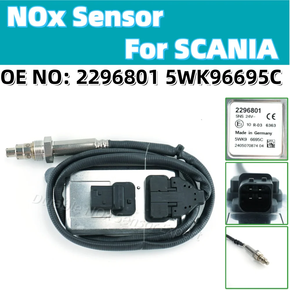 

5WK96695C 5WK9 6695C 2296801 High quality New 24V Nitrogen Oxygen Sensor for Scania Trucks Bus Coach