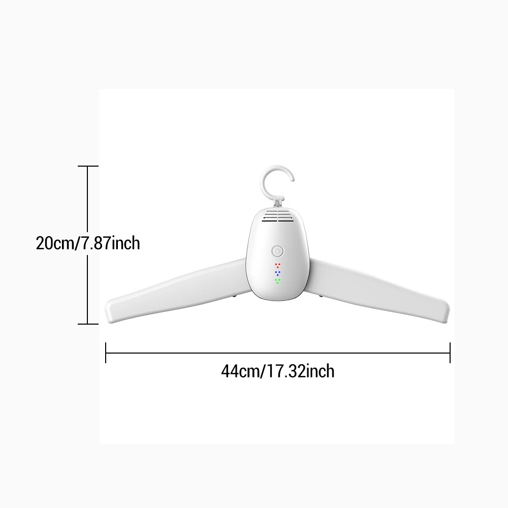 1/2 Tragbarer Elektrischer Kleidertrockner 220V für Outdoor und Reisen, Kleidungs- und Schuhwärmer mit Schnelltrocknungs- und Sterilisierungsfunktion – Detail 12