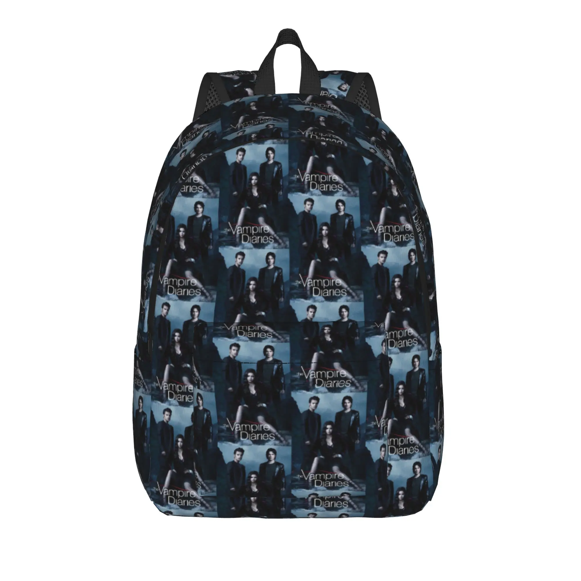 The Vampire Diaries Resuable Movie Backpack Damon Salvatore Cycling Backpacks Boy Design Big High School Bags Aesthetic Rucksack