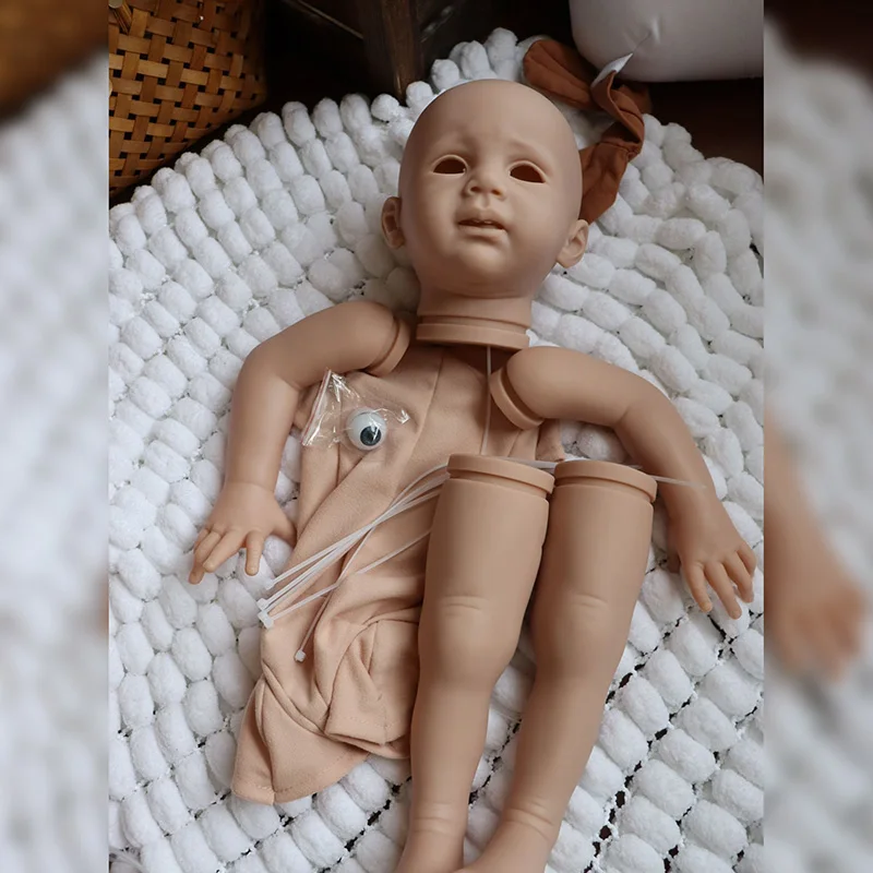 New Mold Full Arms Long Standing Legs 25inch Reborn Baby Kit Fritzi With Special Body With COA