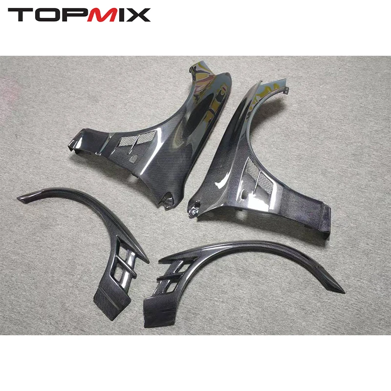 For Mitsubishi  Lancer Evolution VII/VIII/IX XT-Style Carbon Fiber Widebody Fender & Mudguard