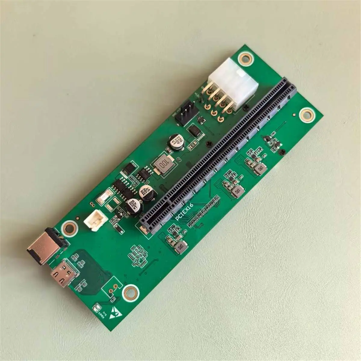 NEW FACTORY~USB4 to PCIe X16 Adapter Card Dock Compatible 4 /3 Controller 40Gbps for EGPU FPGA Capture Card