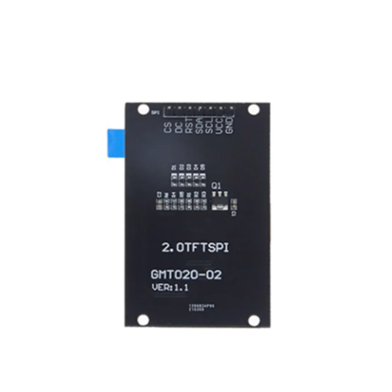 2.0 inch IPS full view TFT color screen module SPI serial port HD 240x320 st7789v 8pin