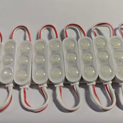 20pcs Small 12v 3 leds 1.5w LED Injection Module 30*09mm IP65 Waterproof Sign Letter Word Building Logo Board Outside BackLight