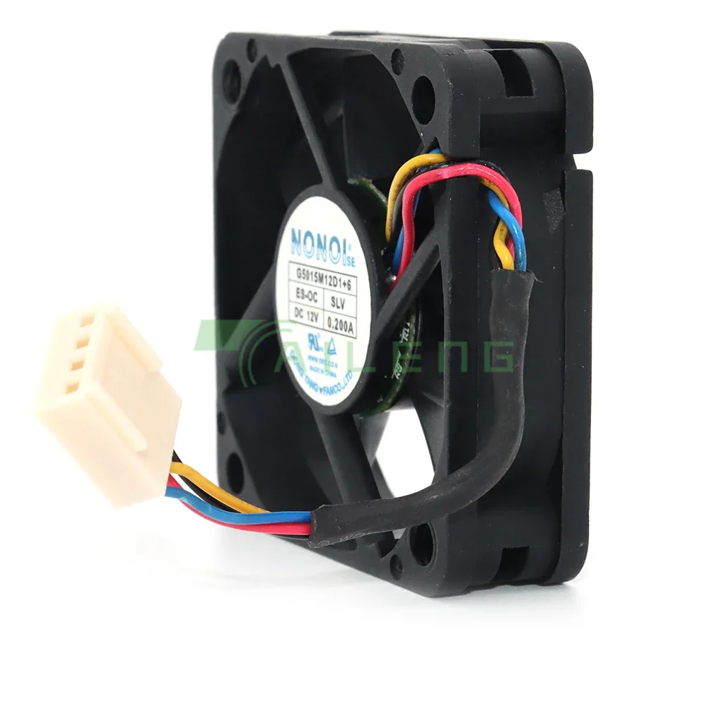 G5015M12D1+6 HA5015M12F-Z 12 В 0,20 А 50x50x15 мм 4 провода 4 контакта кулер охлаждающий вентилятор